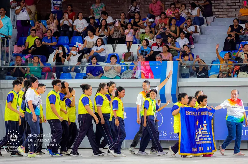 Inauguran las Olimpiadas Especiales El Salvador 2025