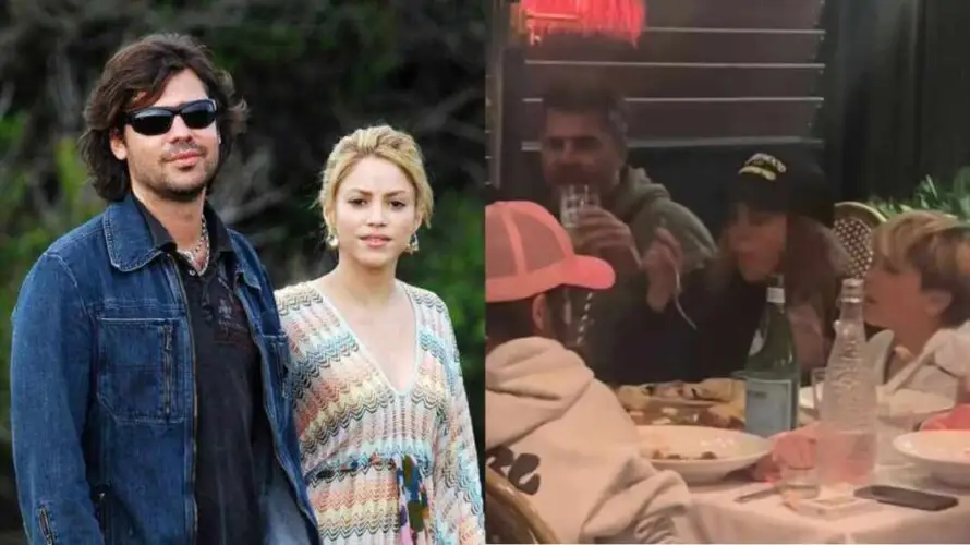 Video de Shakira cenando con su ex Antonio de la Rúa confirma sólida relación