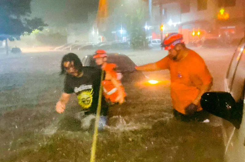 Marn advierte posibles inundaciones urbanas en el Área Metropolitana de San Salvador por intensas lluvias de la tarde