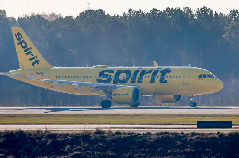 La aerolínea Spirit se declara en quiebra por segunda vez en un año en EE.UU.
