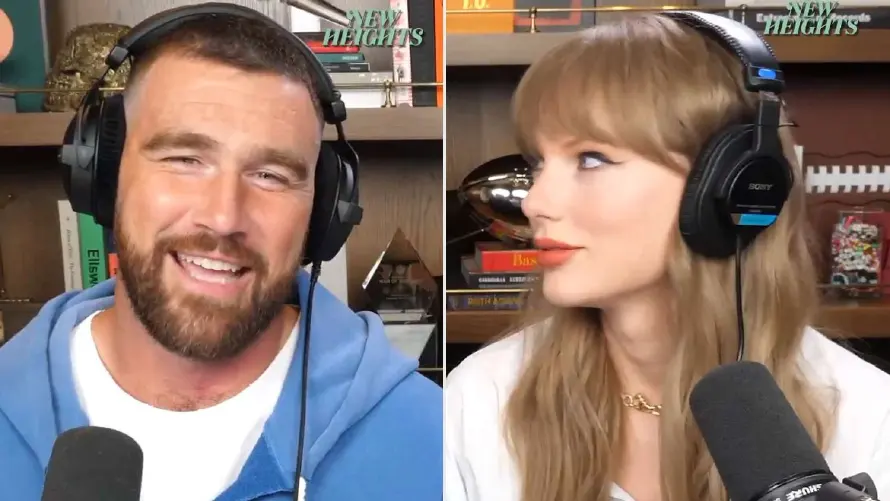 Taylor Swift anuncia su nuevo álbum "The Life of a Showgirl" junto a su novio Travis Kelce