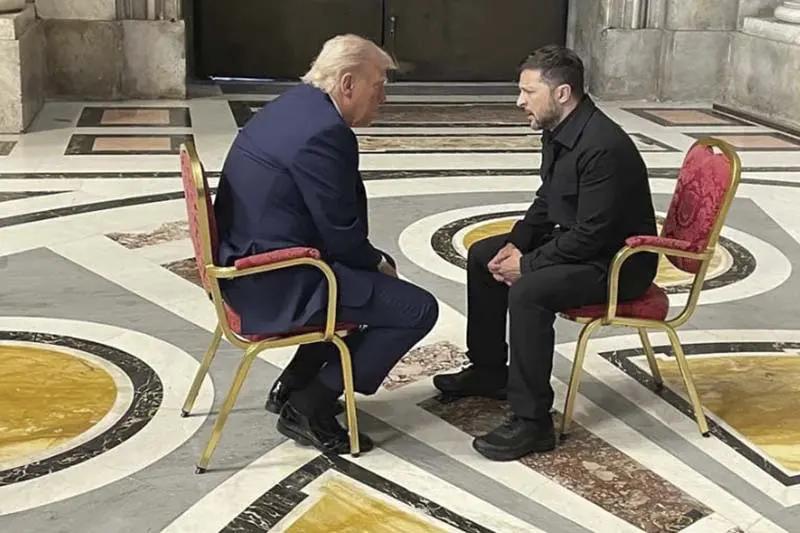 Trump-Zelenski: cronología de una bronca, altibajos y momentos de diálogo
