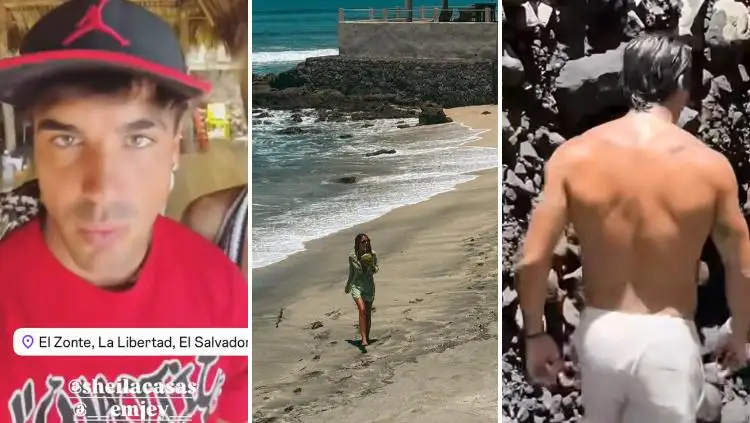 Los hermanos españoles Óscar, Sheila y Mario Casas comparten su gran aventura en El Salvador