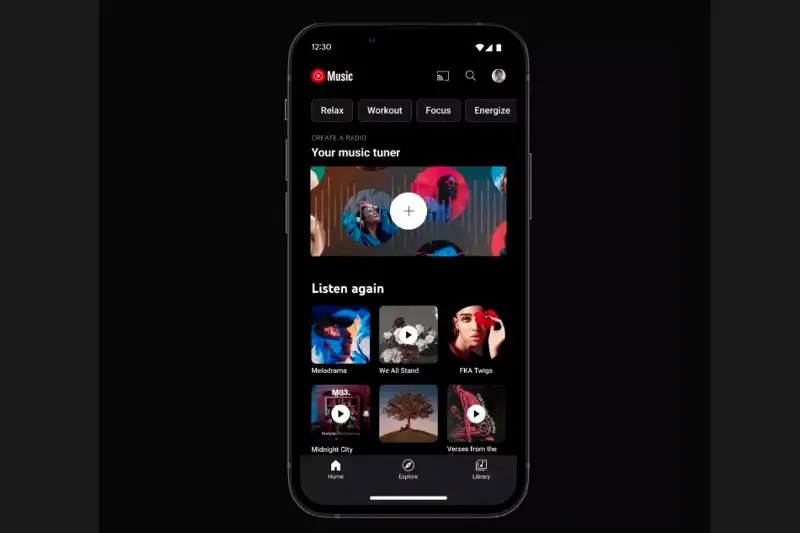 YouTube Music prepara un nuevo 'feed' de recomendación de canciones