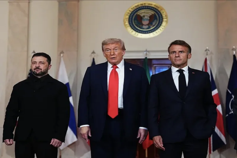 Zelenski apunta a "cambios significativos" en el apoyo a Ucrania en una llamada con Trump y Macron