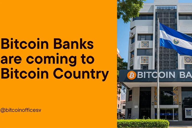 Gobierno anuncia el primer banco de bitcoin en El Salvador