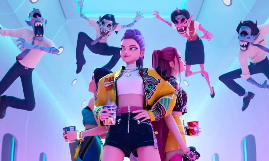 El fenómeno "KPop Demon Hunters" pasa a ser la película más vista en la historia de Netflix