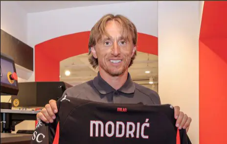 Modric: "El Milan era lo que es el Real Madrid hoy"