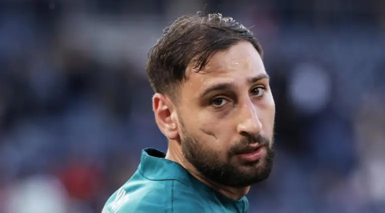 Donnarumma fuera de la lista del PSG para la Supercopa de Europa