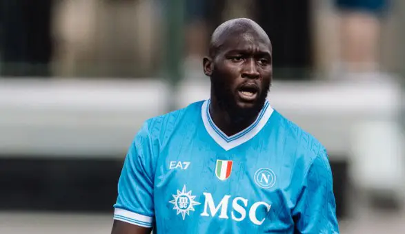 Romelu Lukaku se lesiona y deja en aprietos al Nápoles antes del inicio de la Serie A