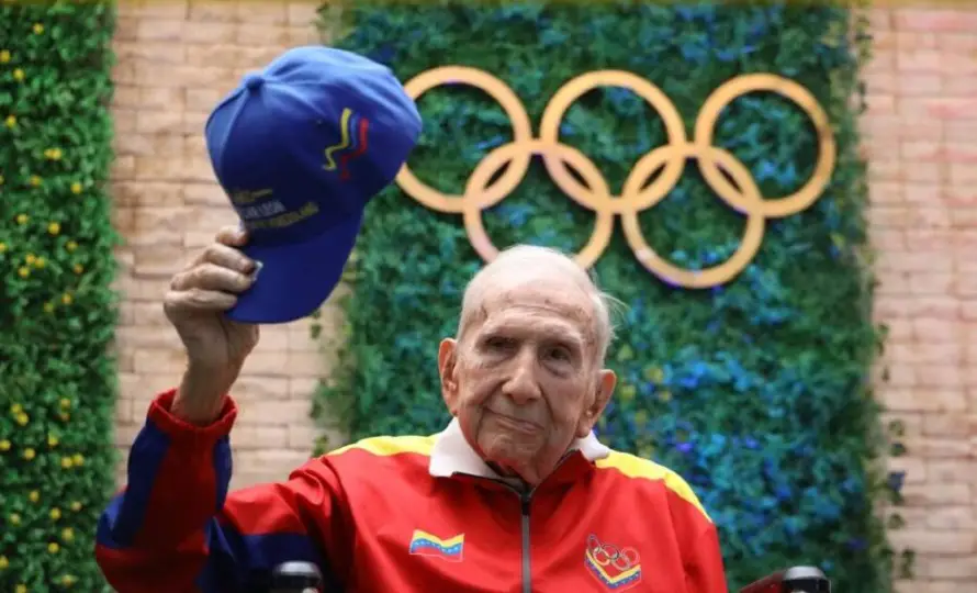 Muere a los 100 años Julio César León, primer atleta venezolano en unos Juegos Olímpicos