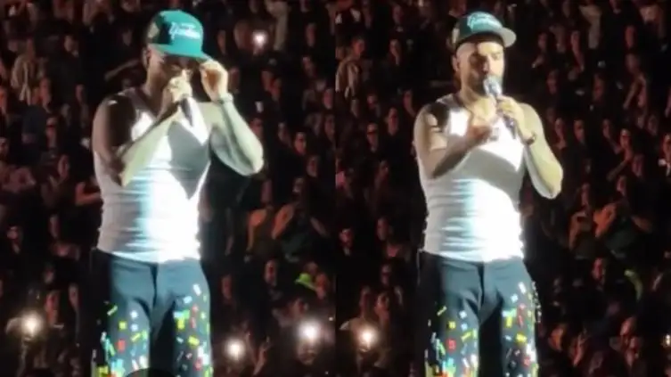 Maluma se une a la moda de regañar al público por fanática que fue a su concierto con un bebé