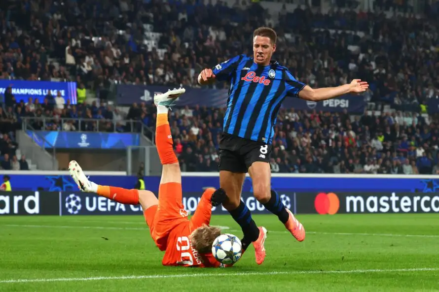 Mario Pasalic brilla en la remontada del Atalanta ante Brujas