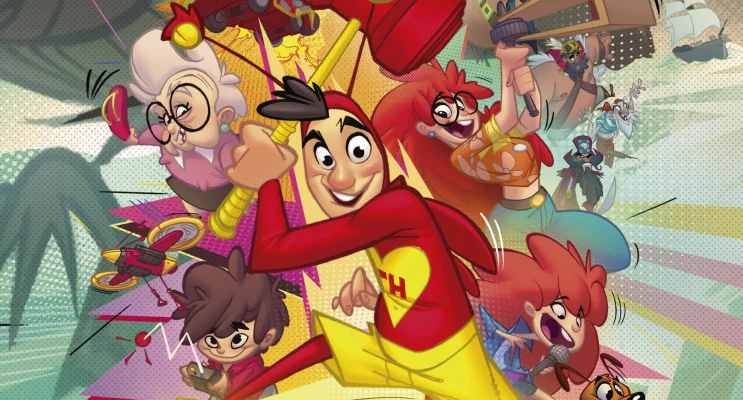El Chapulín Colorado vuelve en una serie animada... ¡ahora es padre de familia!