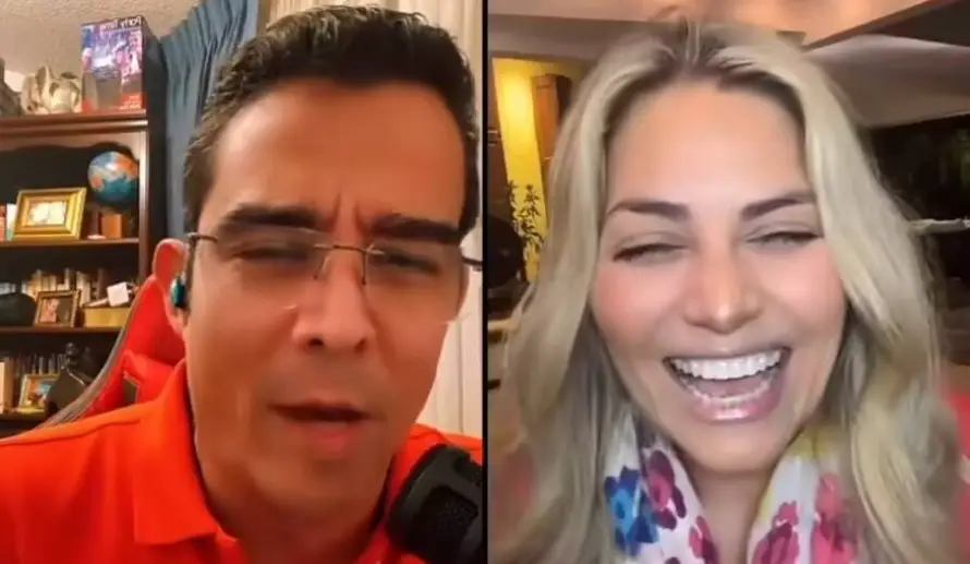 Kathya Carranza encara a Juan Barrera durante en vivo de TikTok y lo desmiente