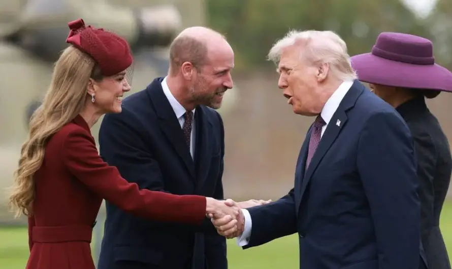"Eres tan hermosa", el comentario random de Donald Trump a Kate Middleton