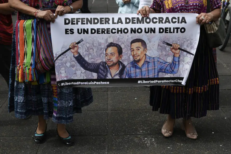 Comunidades indígenas no celebrarán Independencia en Guatemala por detención de su líderes