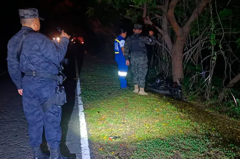 Dos motociclistas muertos en accidente en Usulután