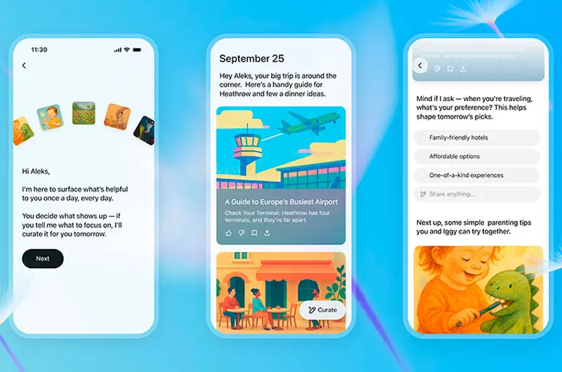 OpenAI lanza ChatGPT Pulse con noticias diarias personalizadas