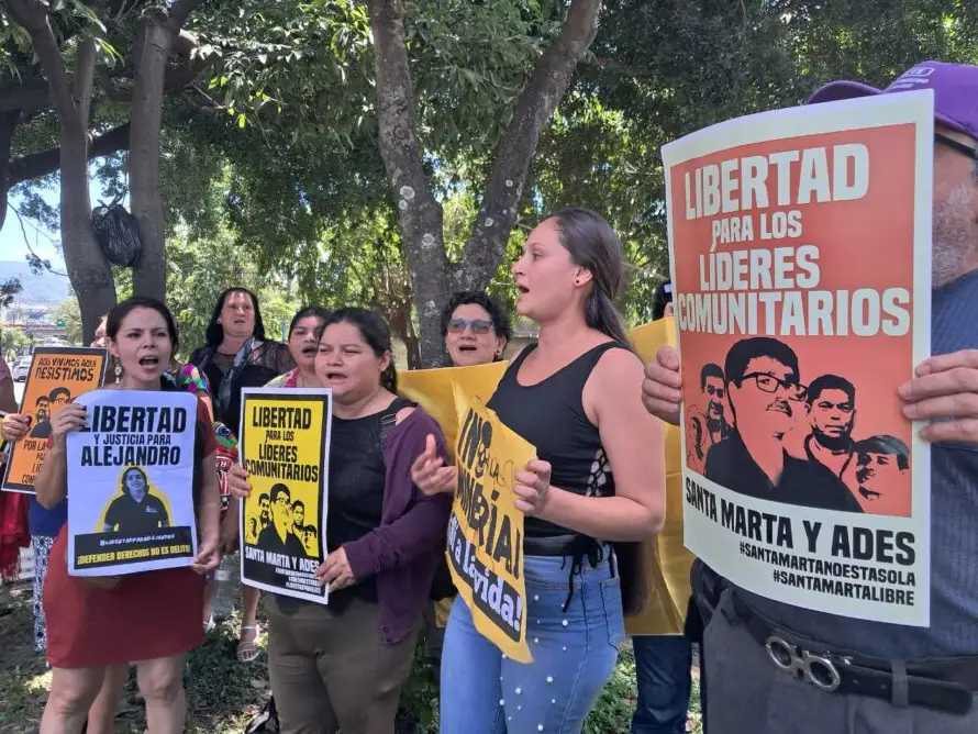 Comunidad Santa Marta pide a Fiscalía no apelar juicio que absolvió a ambientalistas de Cabañas