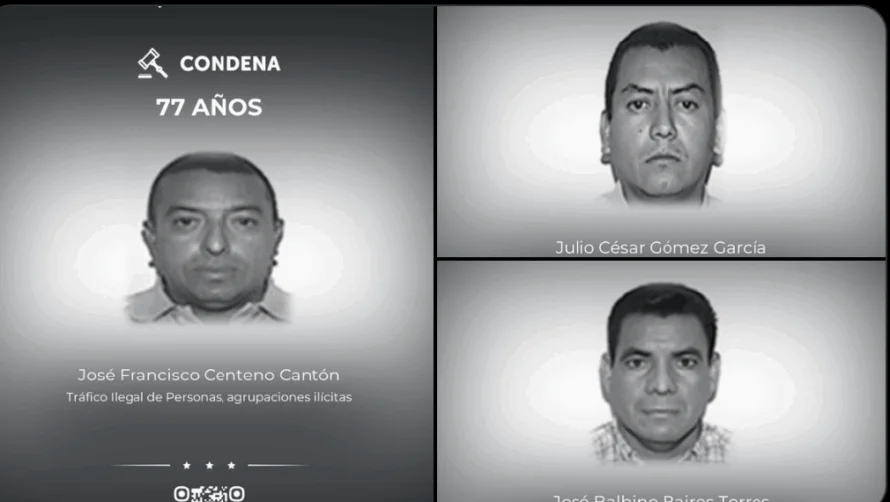 Condenan hasta a 77 años de cárcel a traficantes de migrantes en El Salvador
