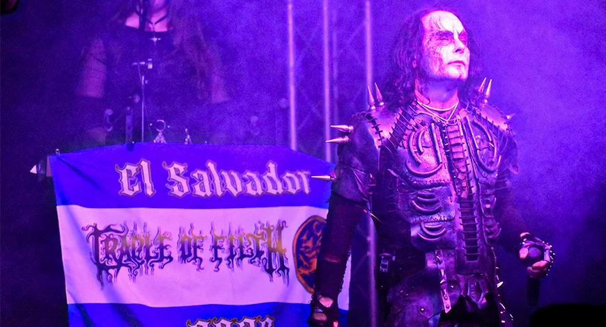 Una noche de metal extremo: Cradle of Filth se presentó en El Salvador 2025
