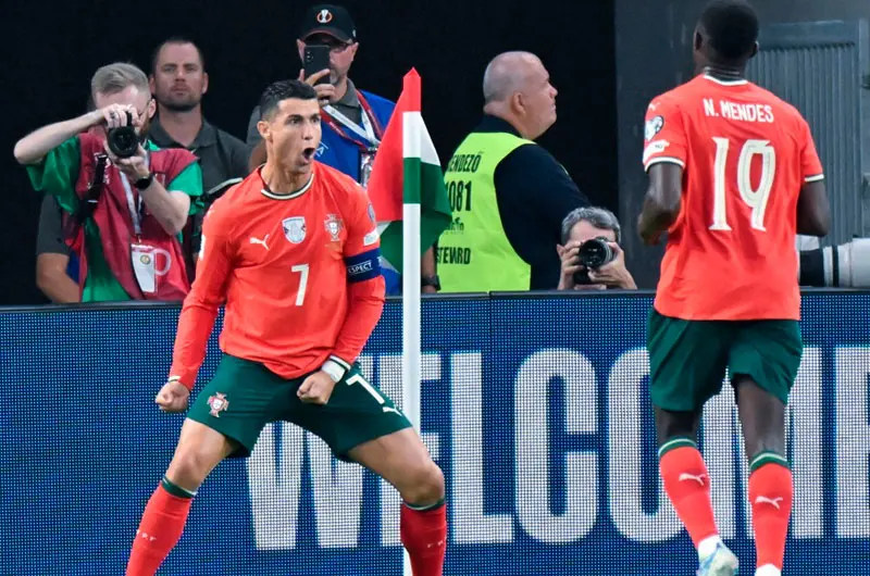 Cristiano Ronaldo: "Estoy físicamente bien, ¿no has visto los partidos?"