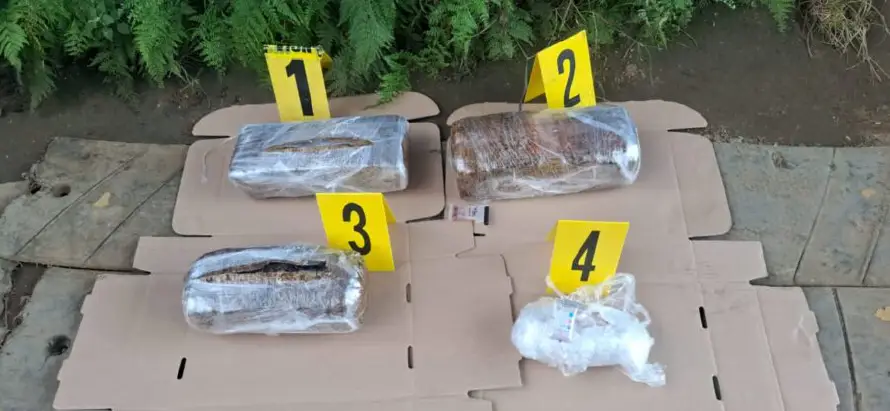 Guatemala detiene a un salvadoreño con droga cristal y marihuana
