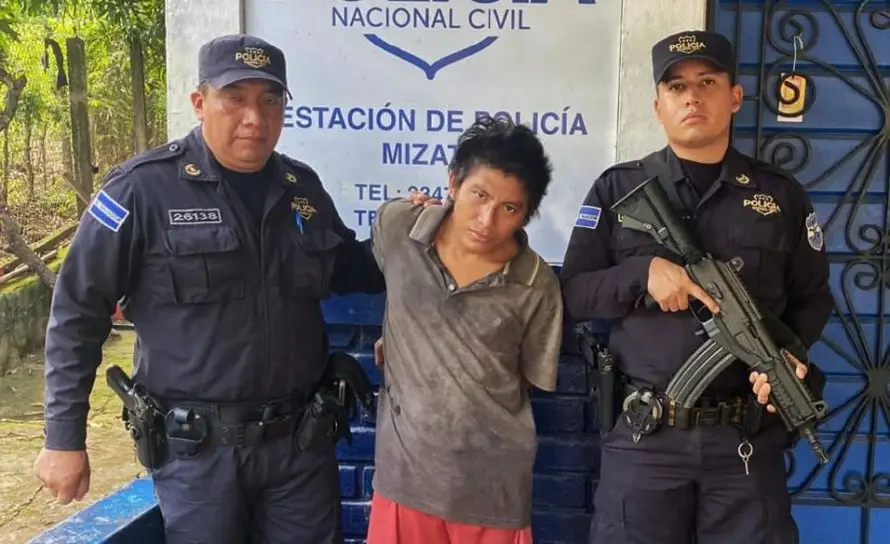 Capturan a un pandillero apodado "El Cipitío" en La Libertad por hacer señas de la MS-13