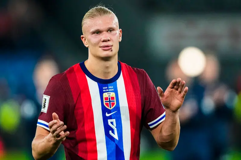 Haaland lidera a Noruega en duelo decisivo ante Senegal