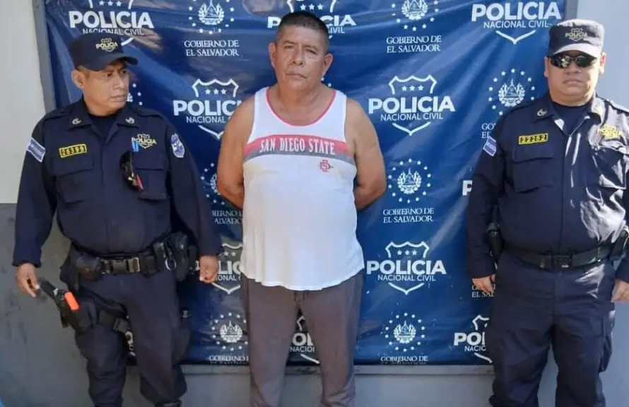 Detienen al “Alacrán”, un pandillero de la MS-13 en San Antonio del Monte 