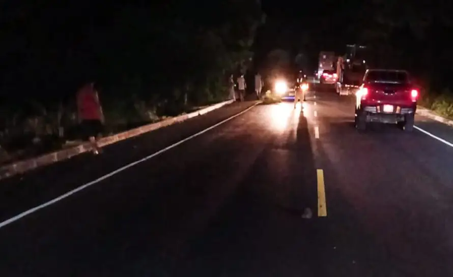 Un hombre muere atropellado en Apastepeque