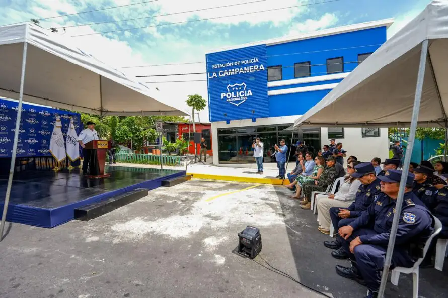 PNC inaugura sede policial en La Campanera con inversión de $400,000