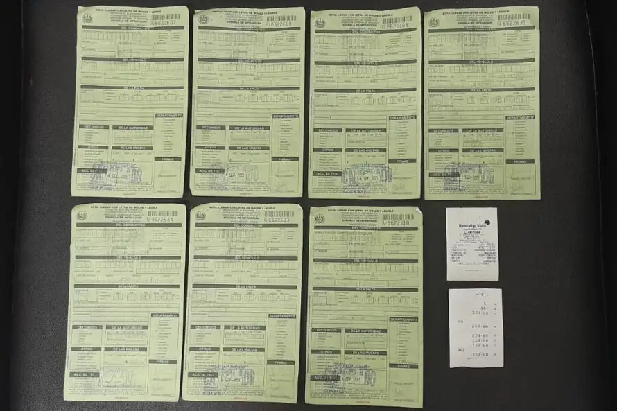 Propietario de rastra que generó caos vehicular carretera al Puerto de La Libertad pagó $550 en multas