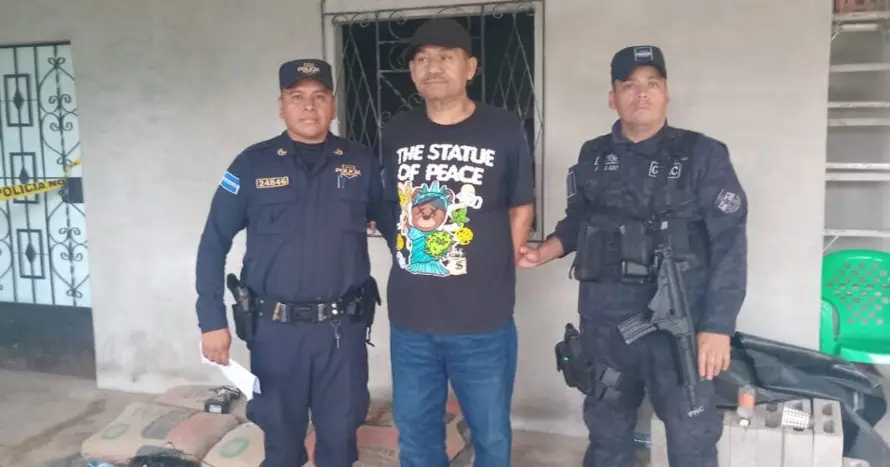 PNC captura a presunto responsable de asesinar a su pareja y simular suicidio