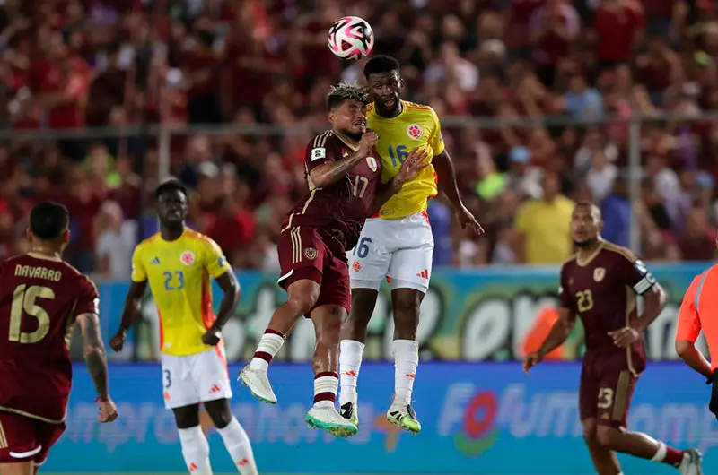 Se termina el sueño mundialista de Venezuela al caer goleada 3-6 frente a Colombia
