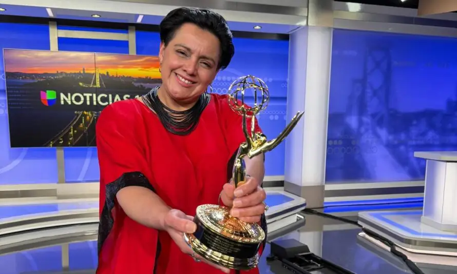 Salvadoreña Lenny Castro gana premio Emmy a la excelencia periodística en EE.UU.