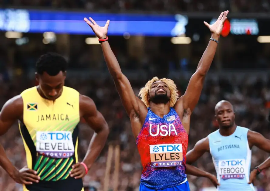 Noah Lyles se consagra campeón mundial del 200 por cuarta vez