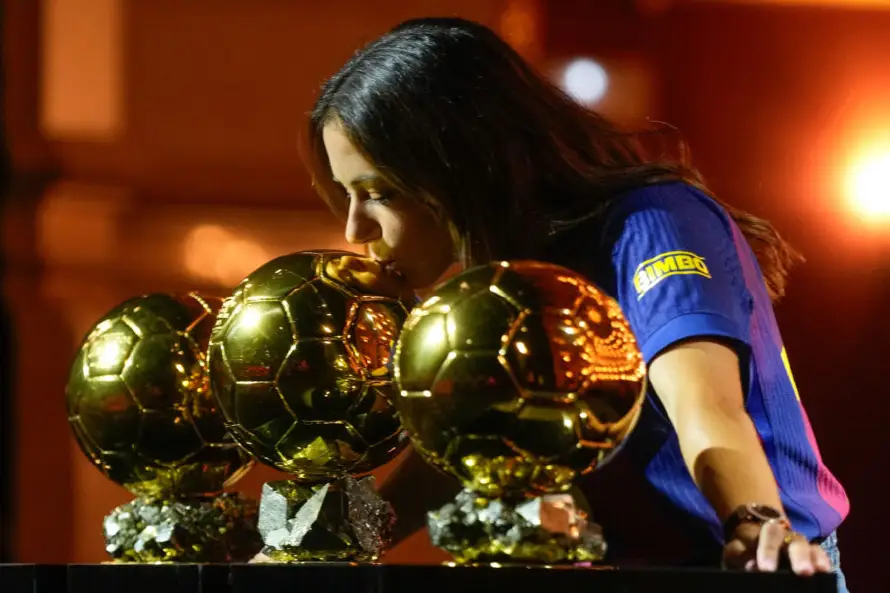 Aitana Bonmatí: "Si pensase en ganar el cuarto Balón de Oro, estaría perdiendo el foco"