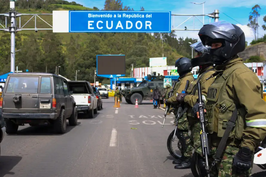 Ecuador y Colombia iniciarán operaciones conjuntas contra el narcotráfico a partir de agosto