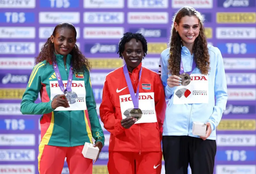 Récord de 53 países en el medallero de los Mundiales de atletismo en Tokio
