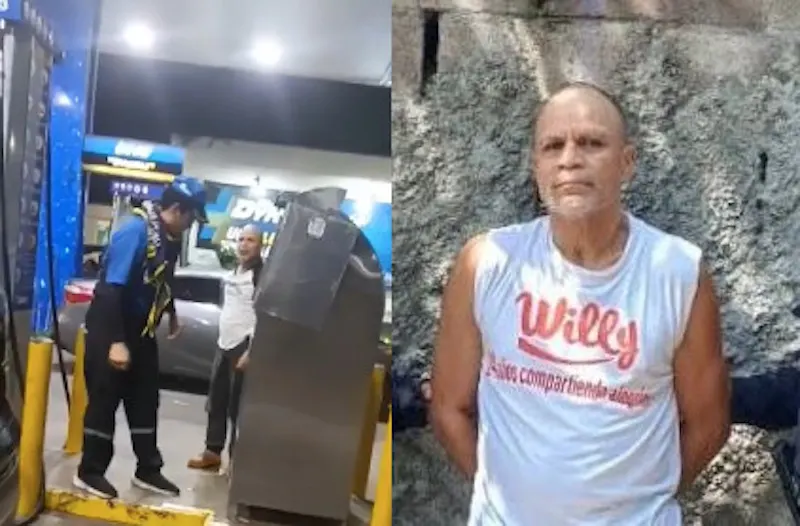 PNC captura a hombre por agresión divulgada en video de gasolinera