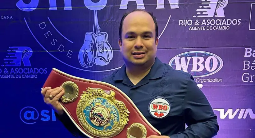 Óscar Canjura, primer juez salvadoreño designado por World Boxing Organization para un combate en Argentina