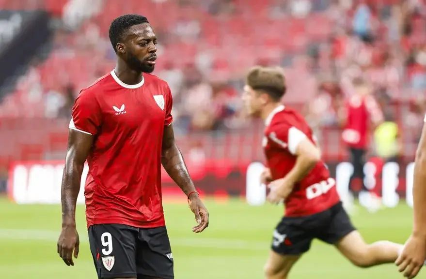 Iñaki Williams sufre grave lesión muscular en la pierna derecha