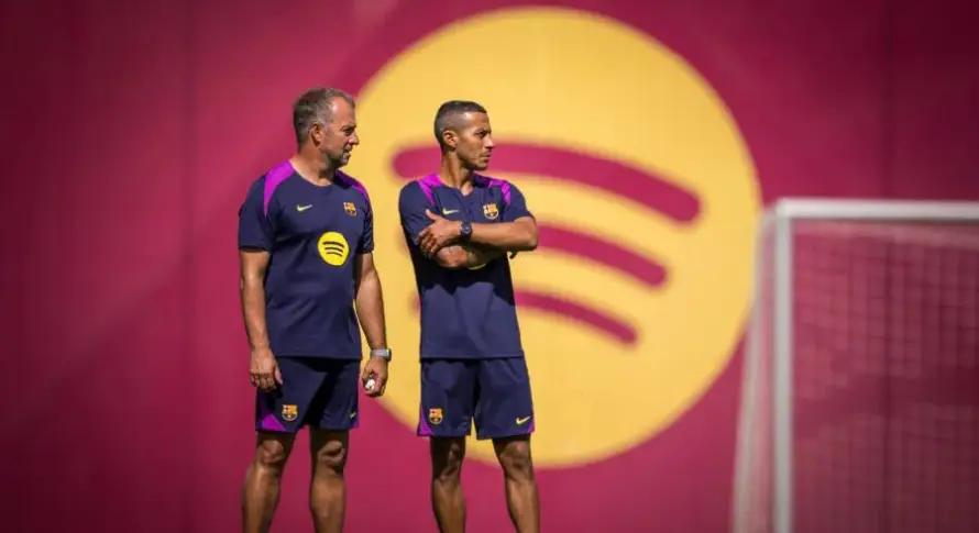 Thiago Alcántara regresa al Barça como asistente de Hansi Flick