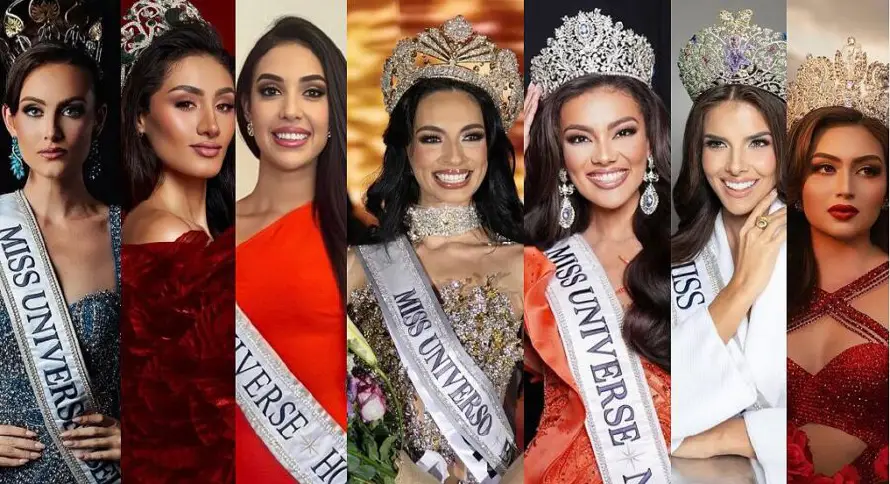 Ellas son las siete reinas de Centro América que irán a Miss Universo 2025