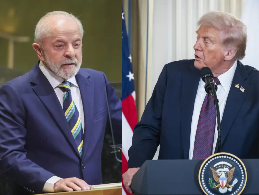 Lula mantiene una conversación "amistosa" con Trump y pide revisar las sanciones a Brasil