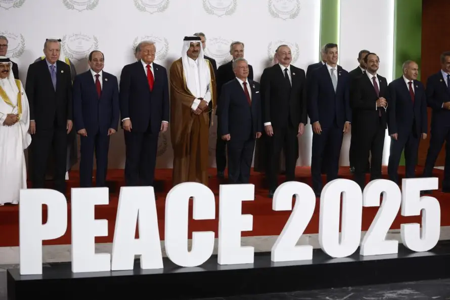 Cumbre por la paz en Gaza reúne a líderes globales en Sharm El Sheij