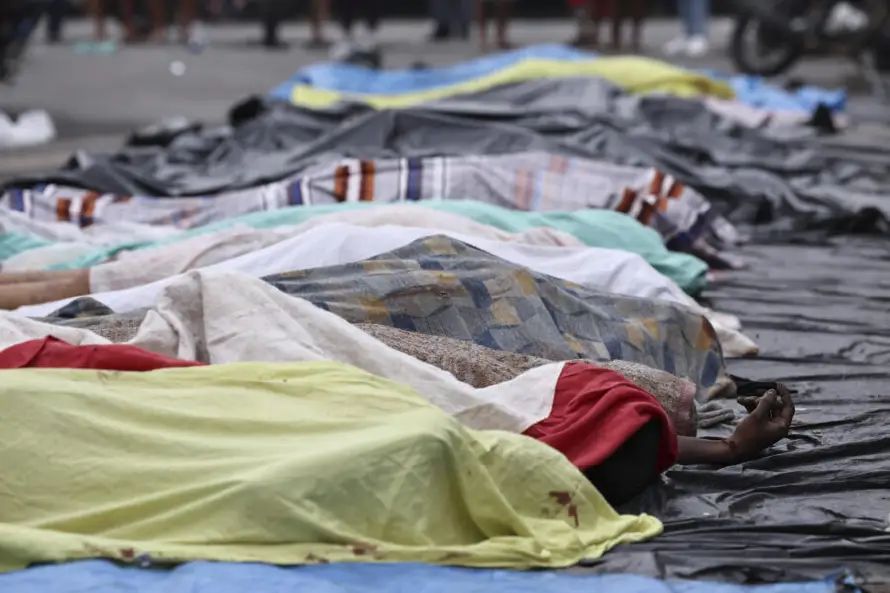 Río de Janeiro: el 95 % de muertos en operativo estaban ligados al Comando Vermelho