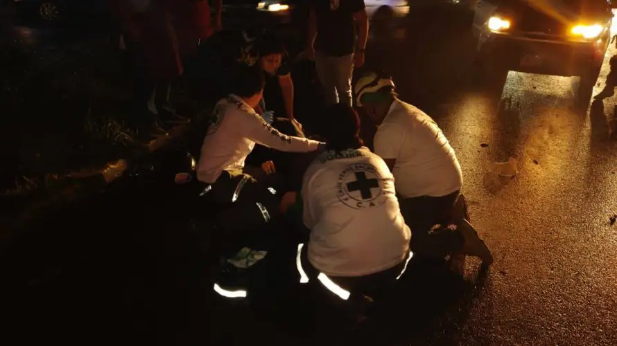 Al menos cuatro personas resultan lesionadas en accidentes viales ocurridos en el occidente del país